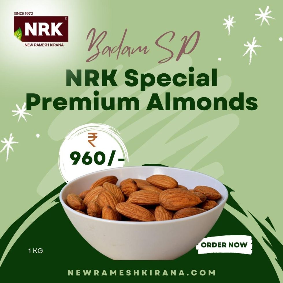 NRK Special Badam Almond Kernels