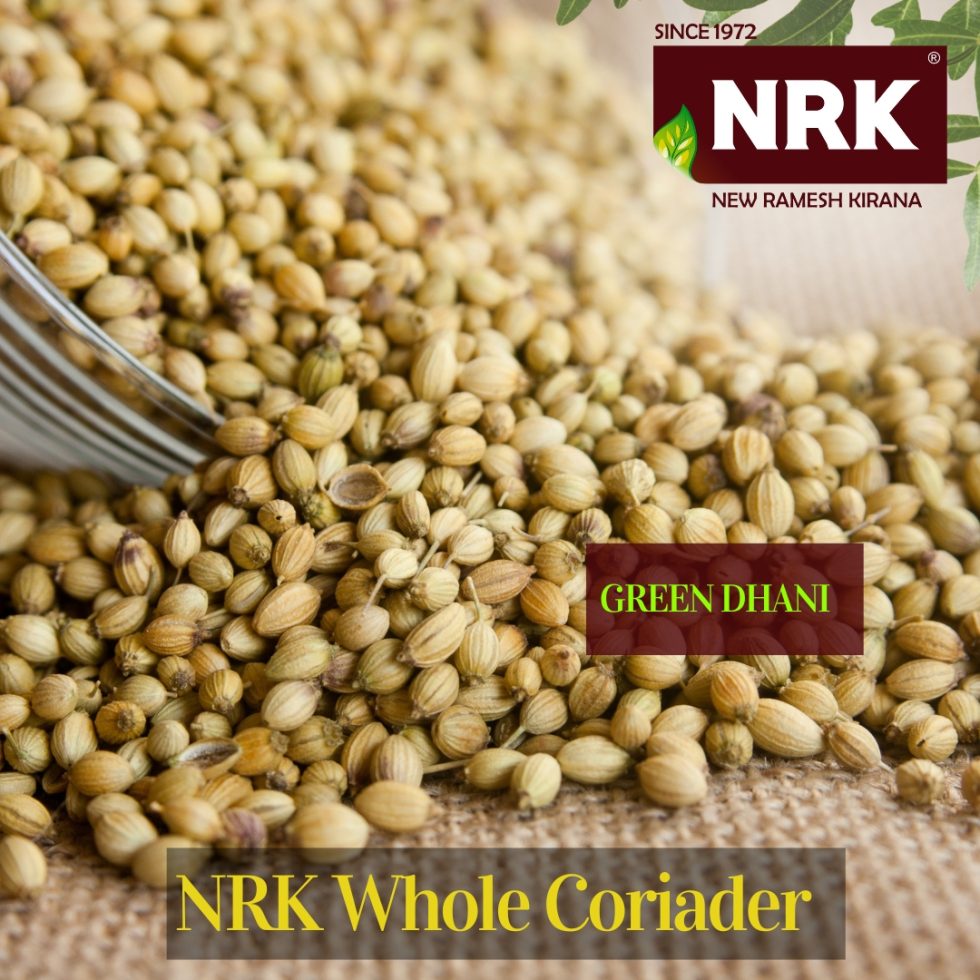 NRK Whole Coriander Seeds - Sabut Dhaniya