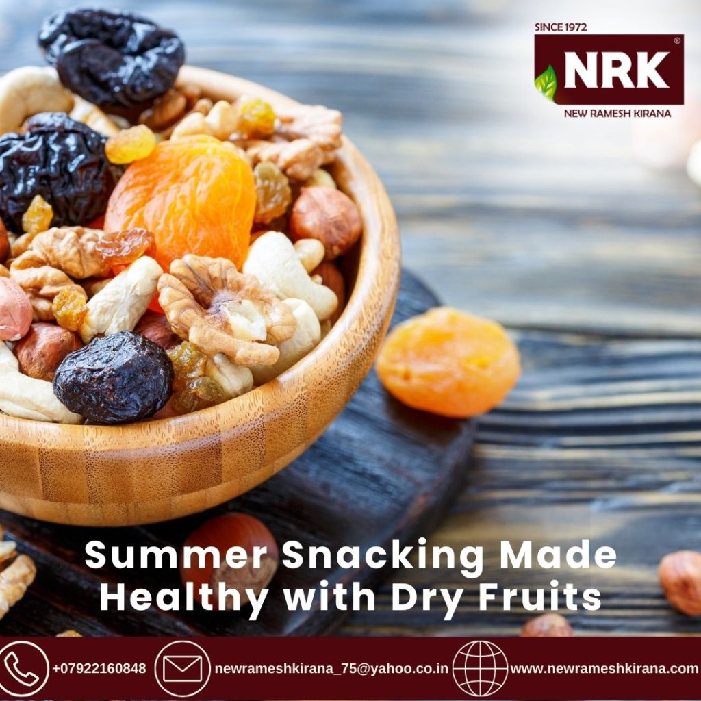 Dry fruits and Nuts Image with overlay text 