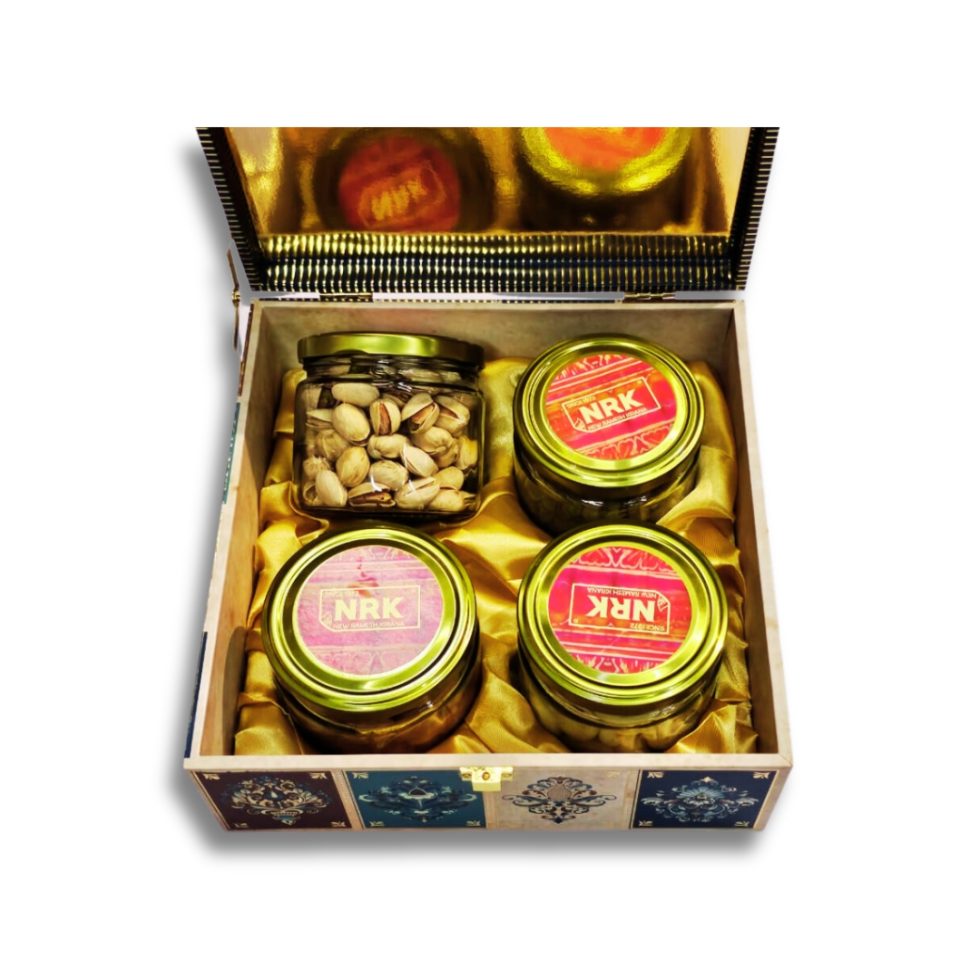 dry fruits gift open box 750 grams