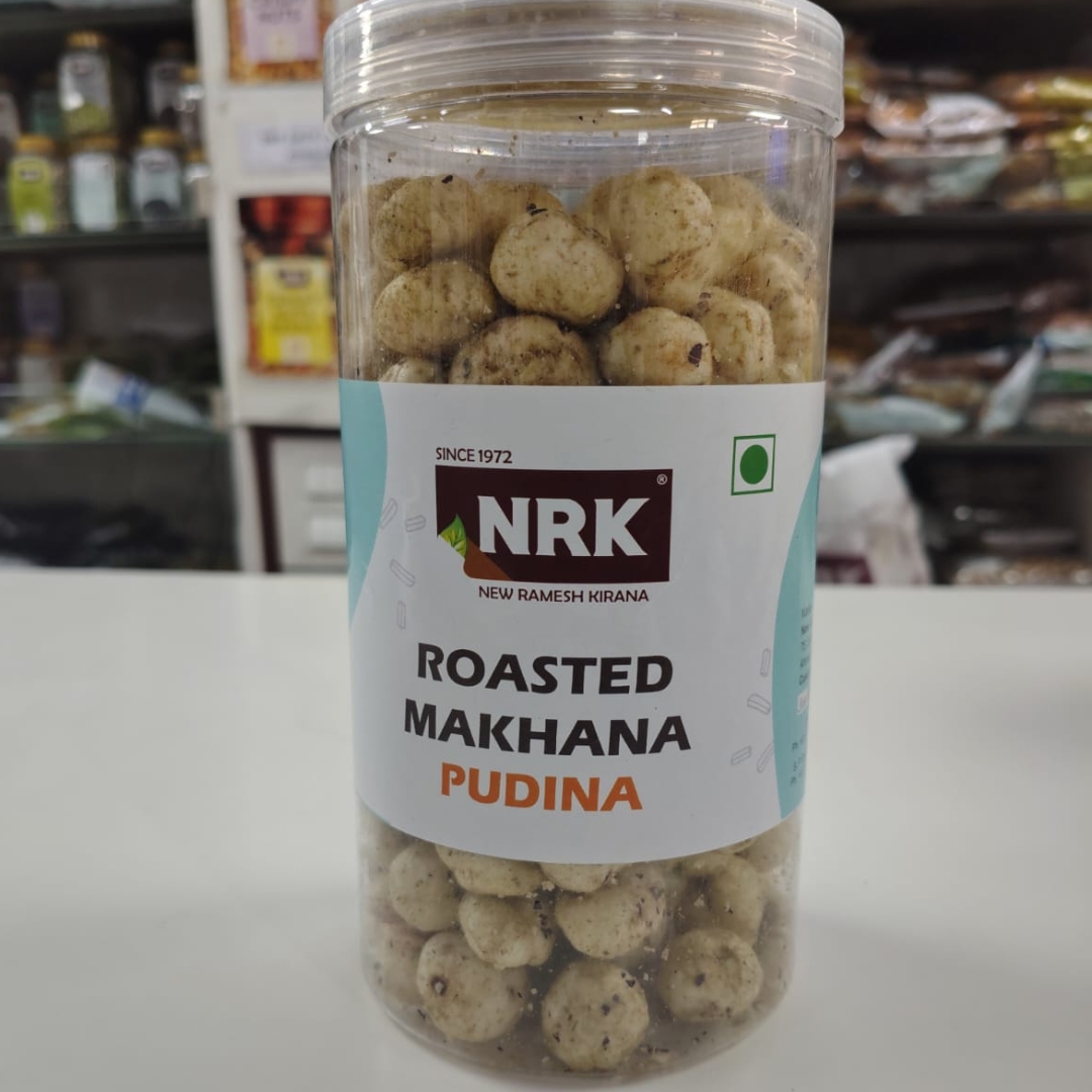 roasted_makhana_pudina | New Ramesh Kirana NRK Roasted Makhana Pudina 70 GM
